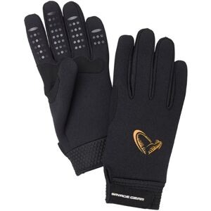Savage Gear Rukavice Neoprene Stretch Glove Black Velikost: M
