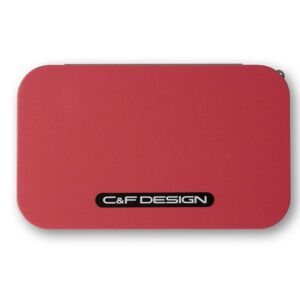 Muškařská Krabička C&F Design Medium Light Weight Spoon Pallet Red