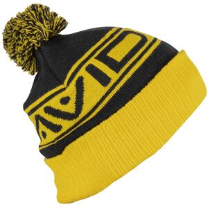 Avid Carp Čepice Bobble Hat Black & Yellow