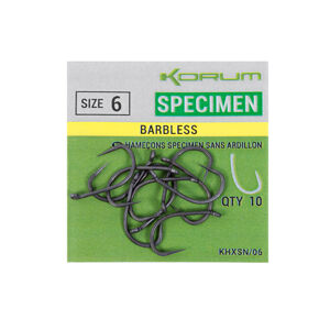 Korum Háčky  Xpert Specimen Micro Barbed Hooks 10ks Velikost háčku: #16