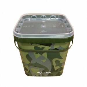 Kbelík Bait-Tech Camo Bucket and Lid 5l
