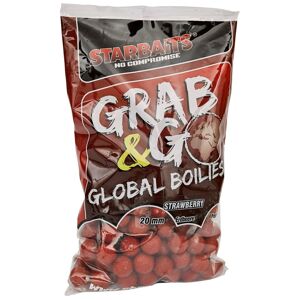 Starbaits Boilie Grab & Go Global Boilies Strawberry Jam 20mm Hmotnost: 2,5kg, Průměr: 20mm
