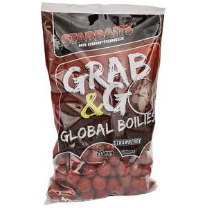 Starbaits Boilie Grab & Go Global Boilies Strawberry Jam Hmotnost: 1kg, Průměr: 24mm