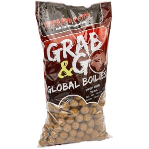 Starbaits Boilie Grab & Go Global Boilies Sweet Corn 20mm Hmotnost: 10kg, Průměr: 20mm