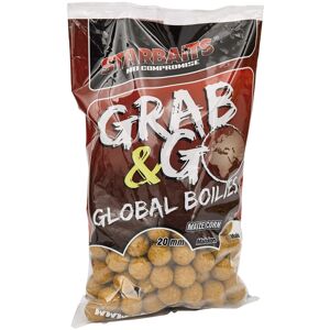 Starbaits Boilie Grab & Go Global Boilies Sweet Corn 20mm Hmotnost: 1kg, Průměr: 20mm