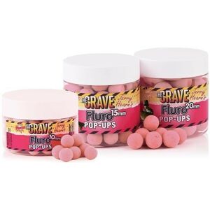 Plovoucí Boilies Dynamite Baits Pop-Ups Crave Pink Fluro Průměr-15mm