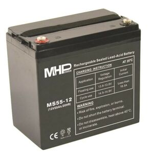 Akumulátor MHPower 12V/55Ah MS55-12