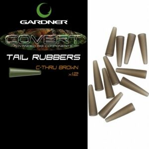 Převleky Gardner Covert Tail Rubbers C-Thru Zelená