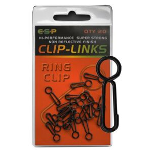 20ks - Karabinka ESP Clip-Links Ring Clip