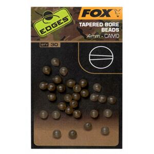 30ks - Korálky Fox Edges Camo Tapered Bore Beads 4mm