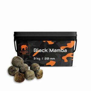 Mastodont Baits Boilie Black Mamba - 20mm  3kg