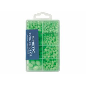 Kinetic Luminiscenční korálky Hard Beads Kit - Green/Glow