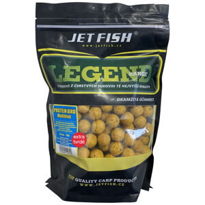 Jet fish extra tvrdé boilie legend range seafood švestka česnek 30 mm 250 g