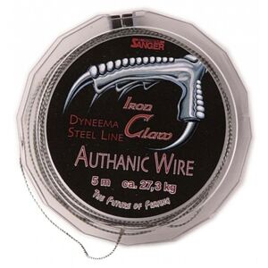 Přívlačová Návazcová Šňůra Iron Claw Authanic Wire 10m 0.45mm/17.0kg