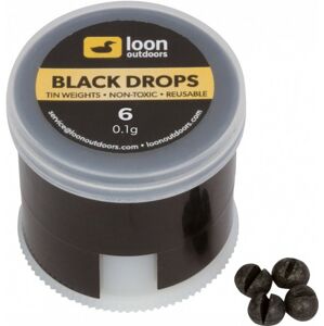 Zátěže Loon Outdoors Black Drop - Twist Pot Velikost 4 - 0,2gr