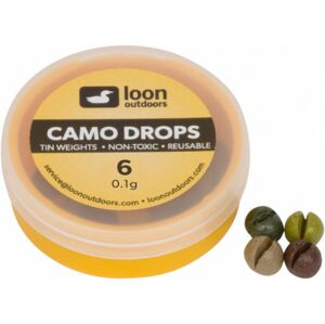 Zátěže Loon Outdoors Camo Drop - Refill Tub Velikost 4 - 0,2gr