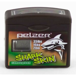 Návazcová Svlékací Šňůrka Pelzer Carp Shark Skin 45lb/15m Camou-Green