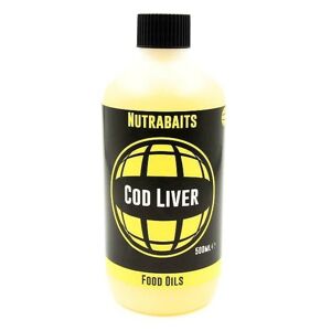 Tekuté Přísady Nutrabaits 500ml Cod Liver oil