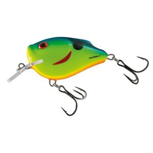 Wobler Salmo Squarebill Floating 6cm Chartreuse Power Blue