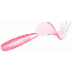 12ks - Gumová Nástraha Flagman Twister Trident 5cm Pearly Pink