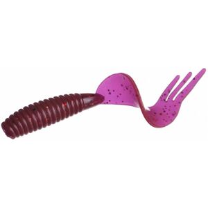 12ks - Gumová Nástraha Flagman Twister Trident 5cm UV Lilac