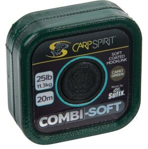 Šňůra Carp Spirit Combi Soft Coated Braid Camo Green 20m 25lb