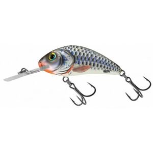 Wobler Salmo Rattlin Hornet H65F 6,5cm 20gr Silver Holographic Shad