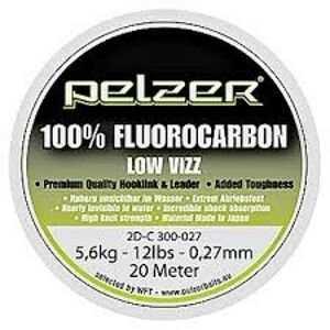 Návazcový Vlasec Pelzer Fluorocarbon 20m 0,27mm/5,6kg