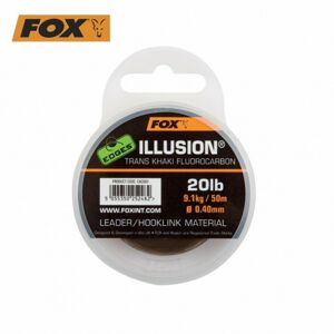 Vlasec Fox Illusion Fluorocarbon Leader 50m 0,40mm/9,1kg