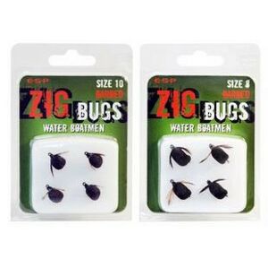 4ks - Nástraha ESP Zig Bug Barbed Velikost 10
