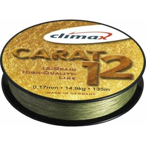 Pletená Šňůra Climax Carat 12 135m 0,13mm/9,5kg