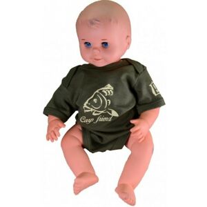 Dětské Body R-Spekt Baby Body Carp Friend Khaki Velikost 12-18 měsíců