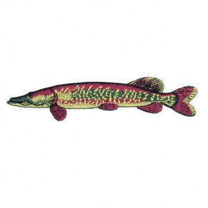 Nášivka JSA Fish Štika Délka 9cm