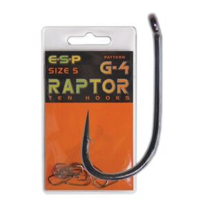 Háček ESP Raptor G4 10ks Velikost 4