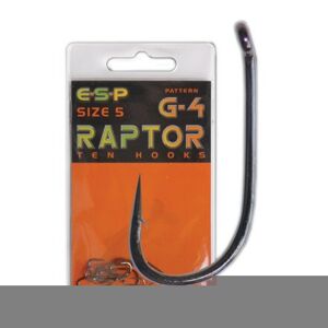 Háček ESP Raptor G4 10ks Velikost 5