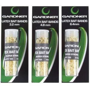 Latexové Kroužky Gardner Latex Bait Bands Průměr 3,2mm