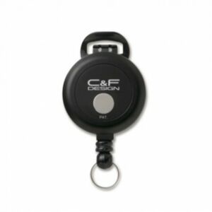 Jojo C&F Design Flex Pin-On Reel Černá