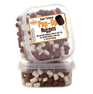 Plovoucí Nugetky Dynamite Baits Super Fishmeal Pop-Up Nuggets 50gr White/Brown