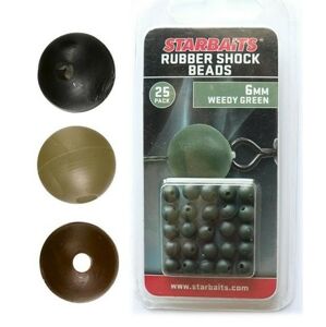 Gumové Kuličky Starbaits Rubber Shock Beads 4mm 10ks Písková