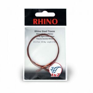 Rhino ocelové lanko 1x7 0,7m 0,21mm 5kg 2ks