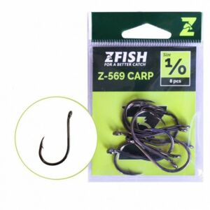 10ks - Háčky Zfish Carp Hooks Z-569 Velikost 4