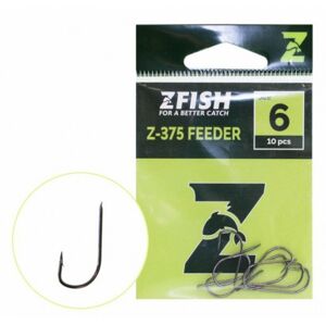 10ks - Háčky Zfish Feeder Hooks Z-375 Velikost 6