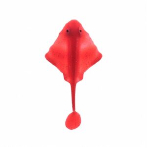 Gumová Nástraha Broslures Ripple Hoof M 12cm Fluo Red