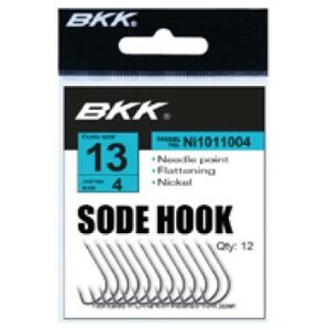 12ks - Háčky BKK Sode Hook Diamond Series Velikost 14
