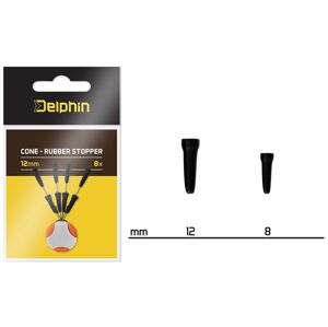 Delphin Stoper Cone Rubber Stopper 8ks - 12mm