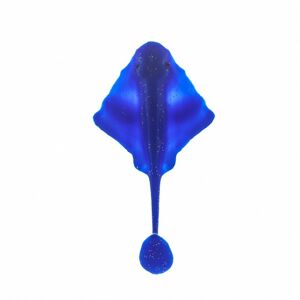 Gumová Nástraha Broslures Ripple Hoof M 12cm Fluo Blue