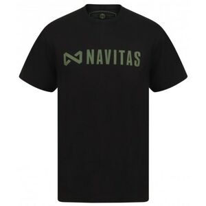 Tričko Navitas Core Tee Black Velikost XL