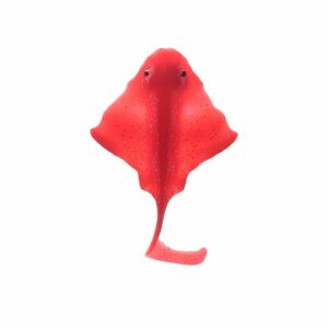 Gumová Nástraha Broslures Ripple Tail M 12cm Fluo Red