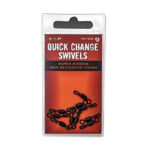 Obratlík ESP Quick Change Swivels 10ks Velikost 9