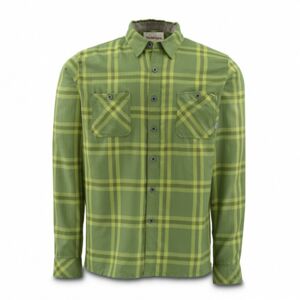 Košile Simms Black's Ford Flannel Shirt Grove Plaid Velikost S